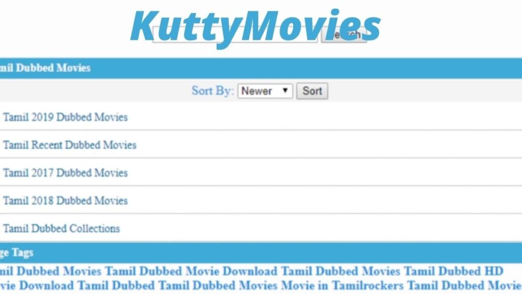 Kuttymovies 2021 – Kuttymovies.com HD Tamil Movies Free Download a