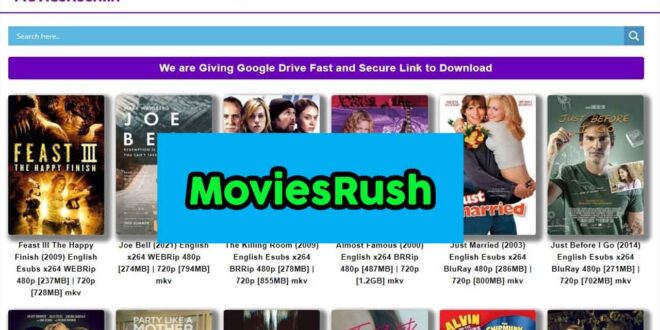Moviesrush 2021 Moviesrush Mkv Movies Bollywood Hd, Hindi Dubbed Movies Download Illegal Website